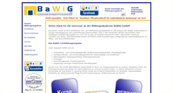 Desktop Screenshot of bawig.com