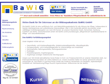 Tablet Screenshot of bawig.com